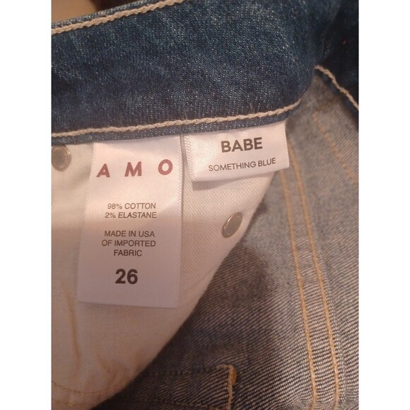 AMO BABE something blue high rise Jeans - Picture 10 of 10
